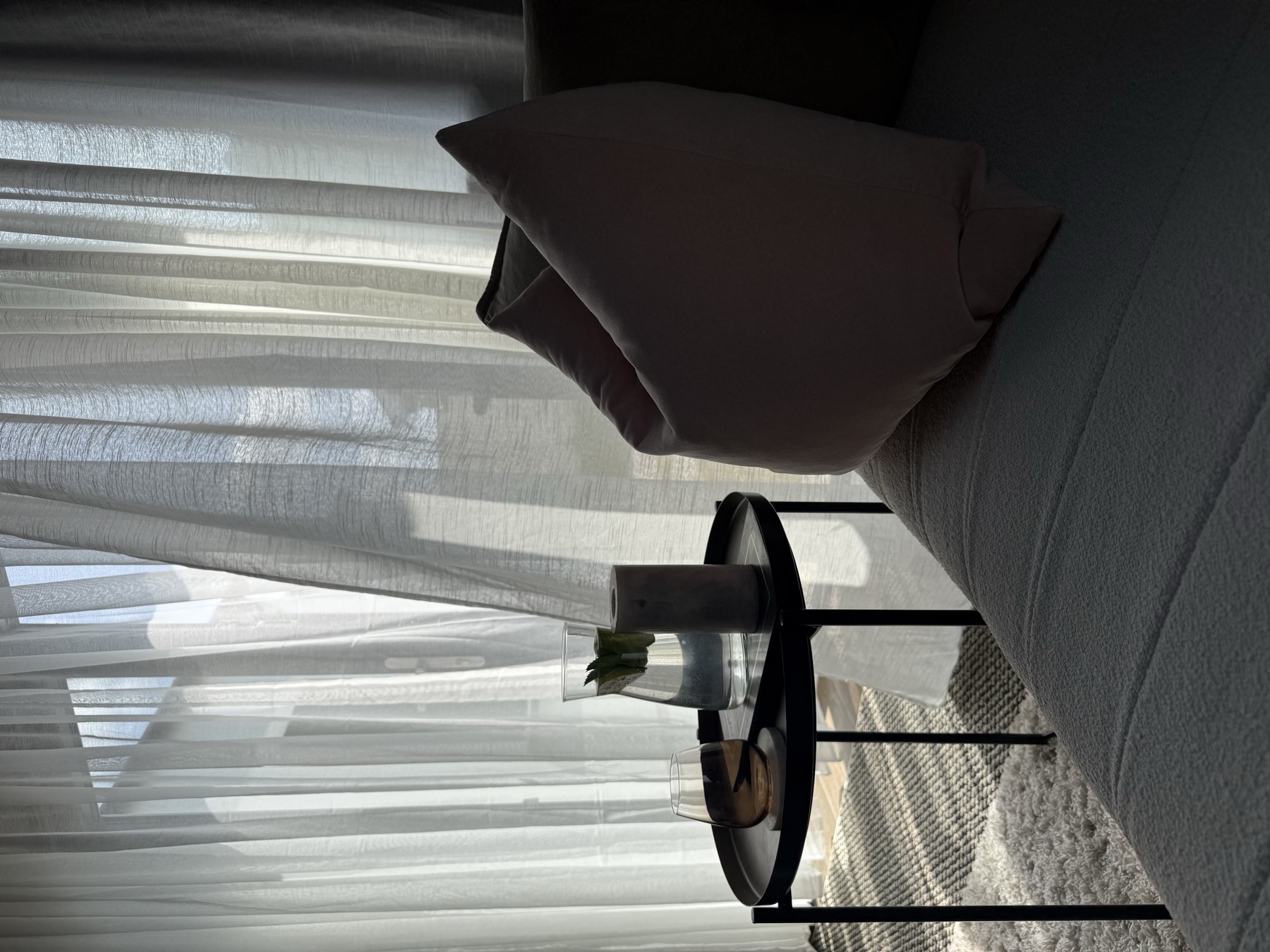 Sunlit lounge corner at Lumina Aesthetics, Limerick