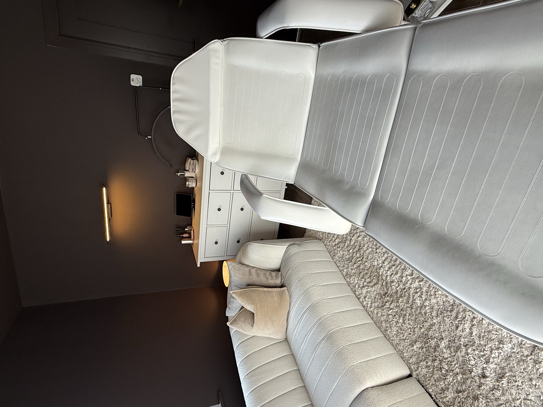 Treatment room at Lumina Aesthetics, Limerick