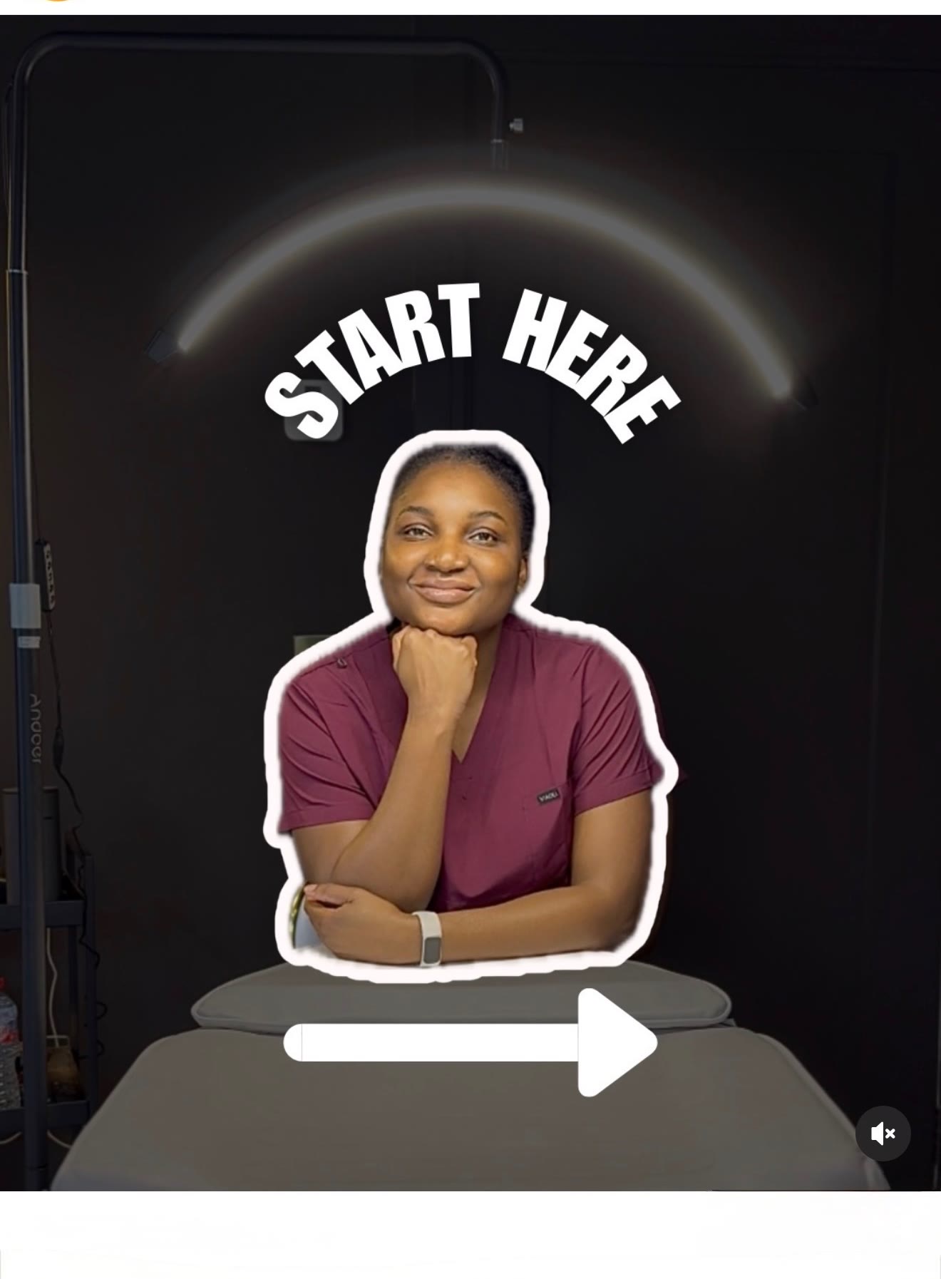 Dr Tafadzwa — 'Start here' introduction video on Instagram