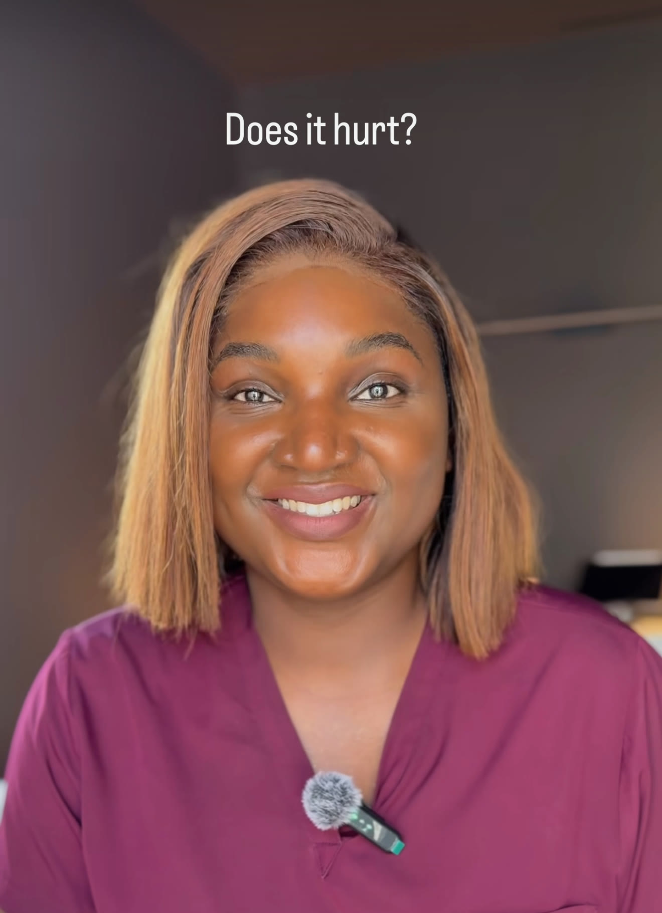 Dr Tafadzwa answers 'Does it hurt?' on Instagram