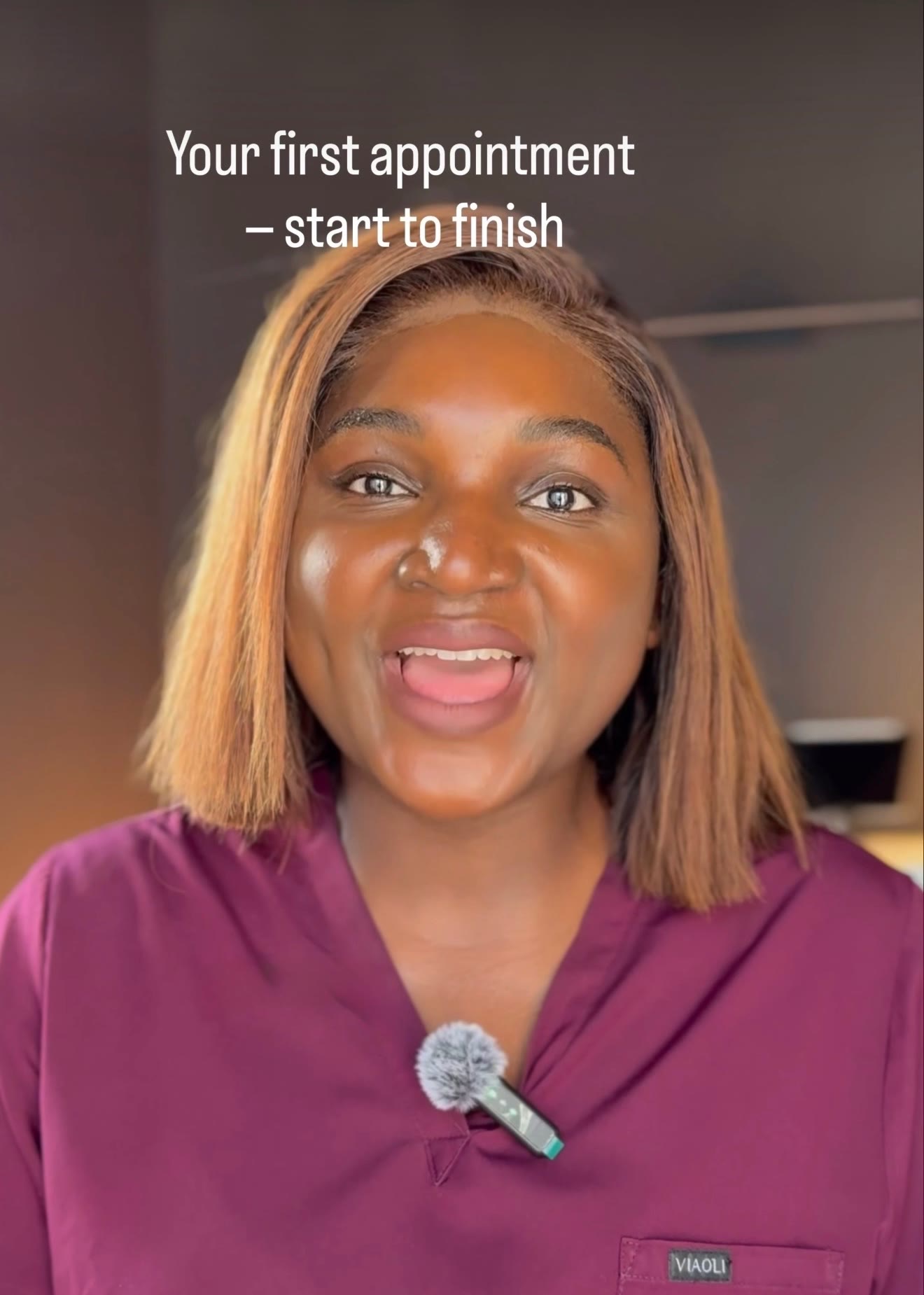 Dr Tafadzwa — your first appointment, start to finish, on Instagram